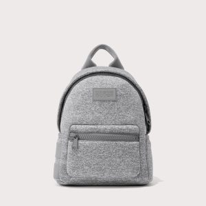 Dakota Backpack in Heather Grey. Small