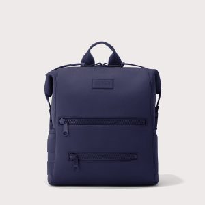 Indi Diaper Backpack in Storm. Medium