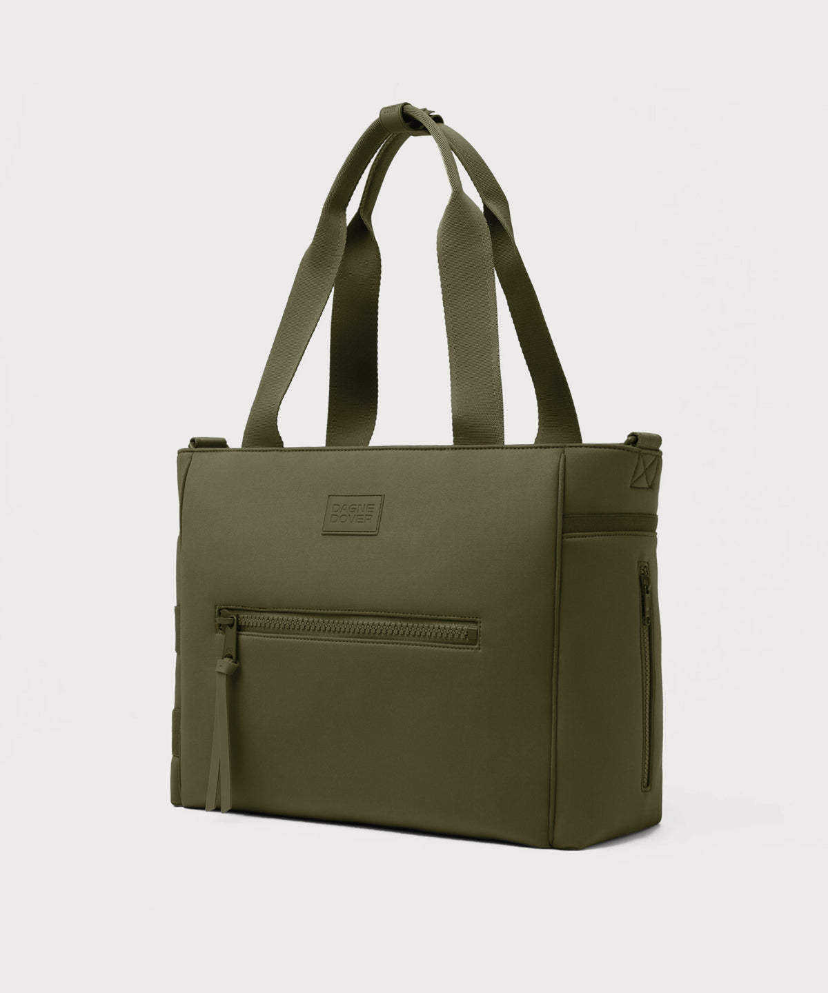 Wade Diaper Tote in Dark Moss - Image 4