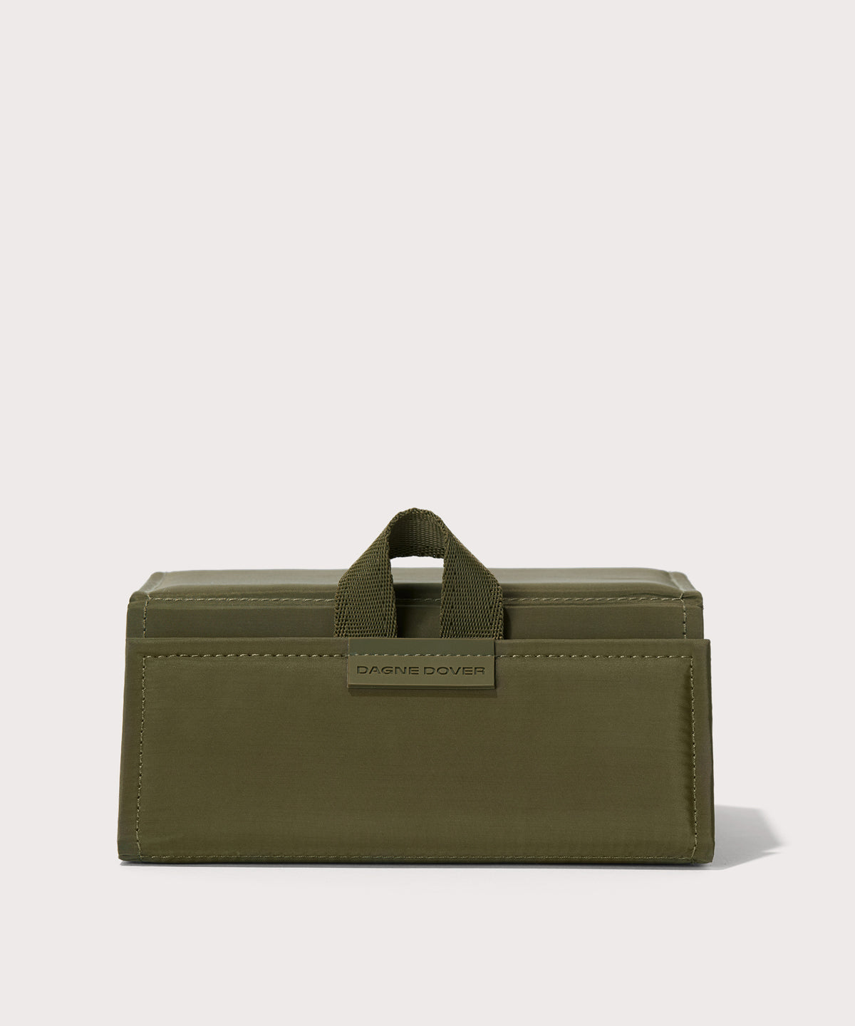 Remi Glasses Case in Dark Moss