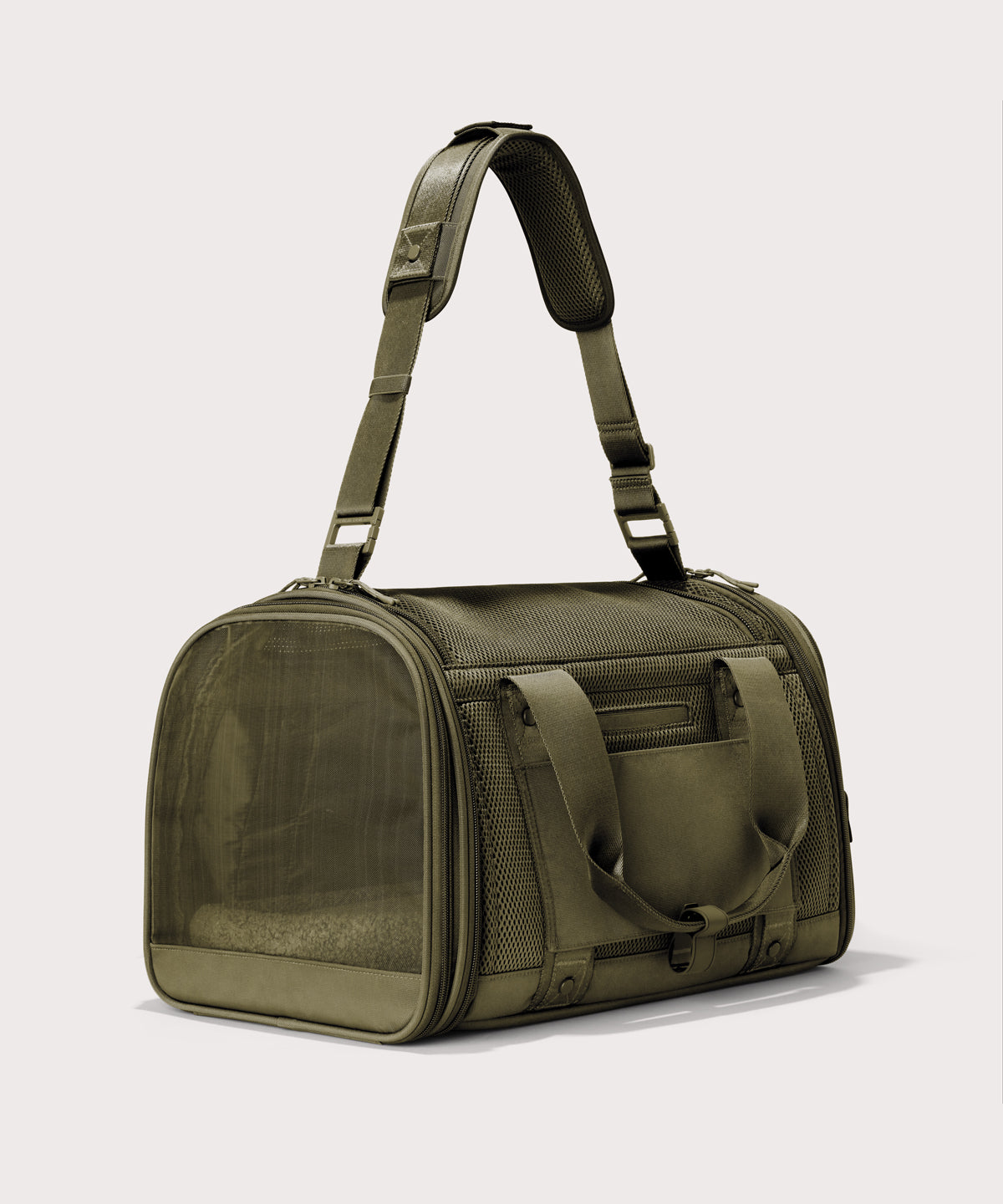 Kyoto Pet Carrier in Dark Moss. Large - Image 4
