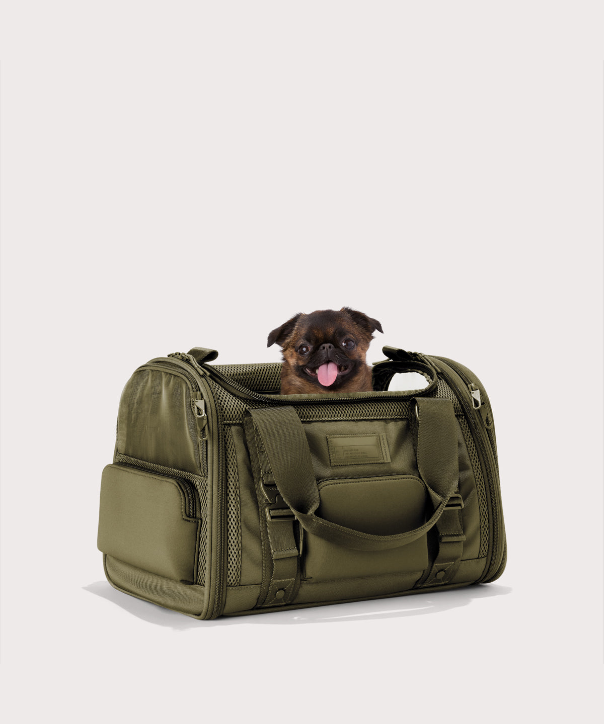 Kyoto Pet Carrier in Dark Moss. Small - Image 3